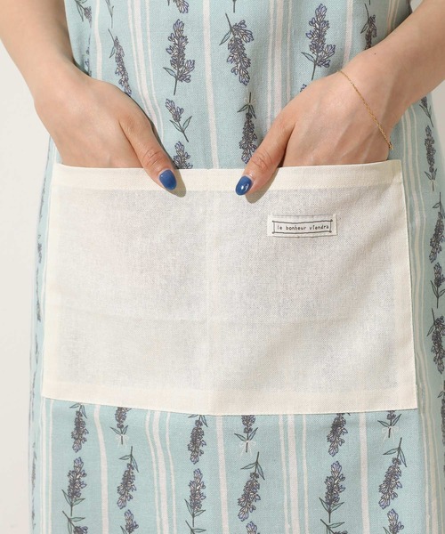 エプロン ラベンダー柄 ホルターネック : ZOZOTOWN Yahoo!店 - 通販