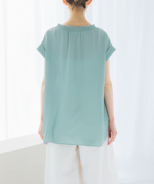 セオリー　スキッパー　ブラウス　カットソー　トップス　レディース Theory - Theory 22ss スキッパーブラウスの通販 by yu♡'s shop