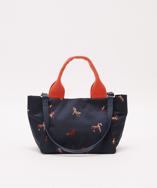 【美品】ラシット トートバッグ ハンドバッグ ネイビー 肩掛け 美品 ラシット トートバッグ 肩がけ レザー ネイビー 紺色