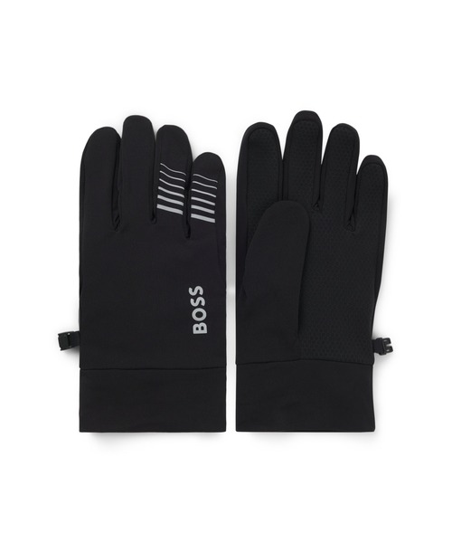 BOSS（HUGO BOSS） 手袋 アクティブ ランニンググローブ ストレッチ