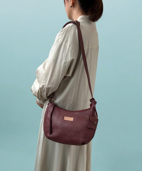 toleur（トーラ） ショルダーバッグ バッグ カウレザーラウンド 