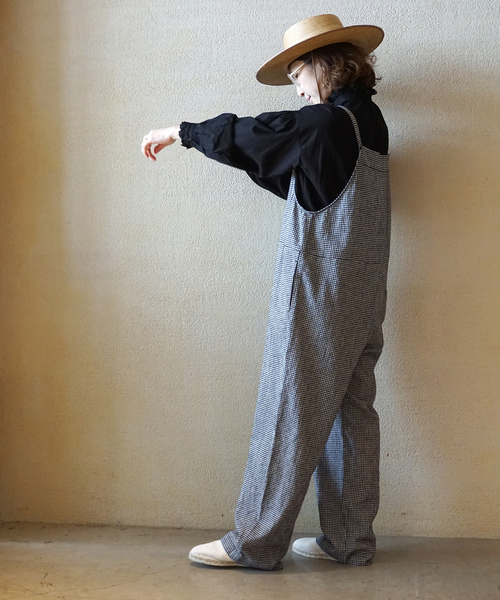 JOURNAL STANDARD LUXE」 オーバーオール FREE ブラック