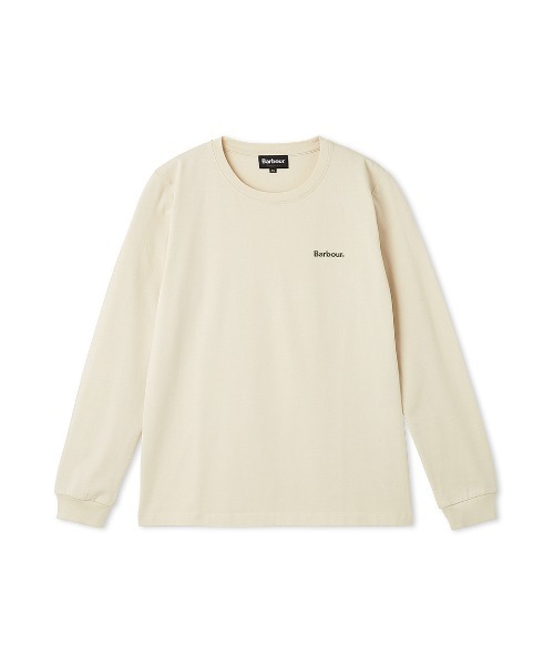 Barbour（バブアー） tシャツ ワンポイント ロゴ ロングスリーブT 