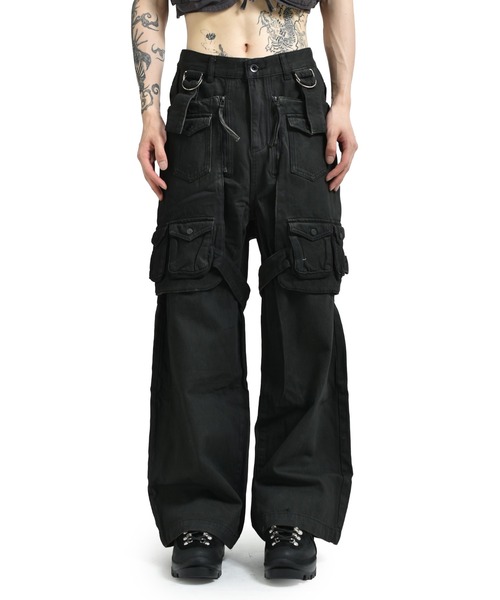 パンツ troubledwaters DOUBLE LAYER CARGO PANTS Troubled Waters トラブルウォーター SS26 DOUBLE LAYER CARGO PANTS