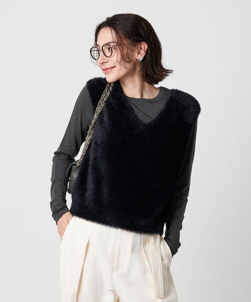tシャツ セルロースウールブレンド クルーネックカットソー レディース | BEAUTY＆YOUTH UNITED ARROWS | 04