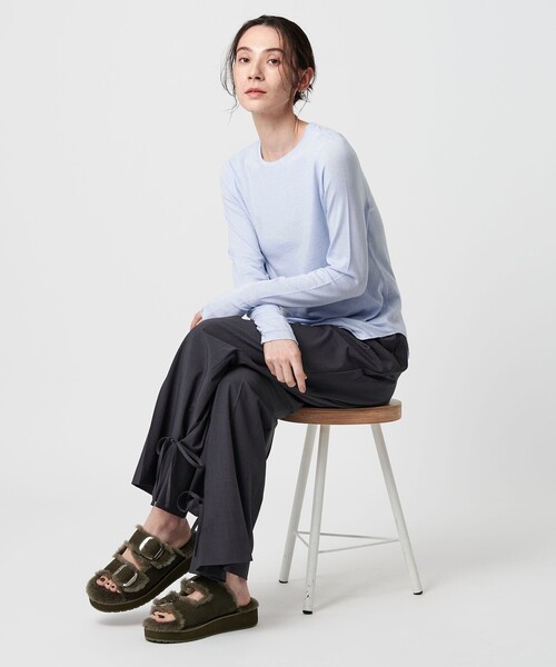 tシャツ セルロースウールブレンド クルーネックカットソー レディース | BEAUTY＆YOUTH UNITED ARROWS | 09