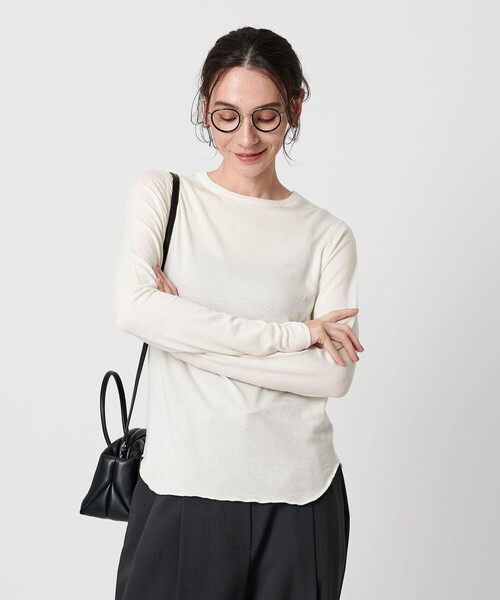 tシャツ セルロースウールブレンド クルーネックカットソー レディース | BEAUTY＆YOUTH UNITED ARROWS | 11
