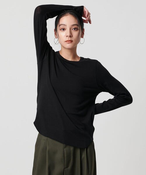 tシャツ セルロースウールブレンド クルーネックカットソー レディース | BEAUTY＆YOUTH UNITED ARROWS | 13