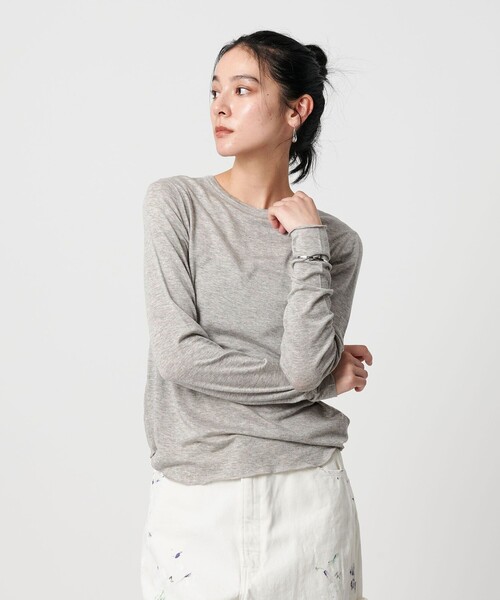 tシャツ セルロースウールブレンド クルーネックカットソー レディース | BEAUTY＆YOUTH UNITED ARROWS | 15