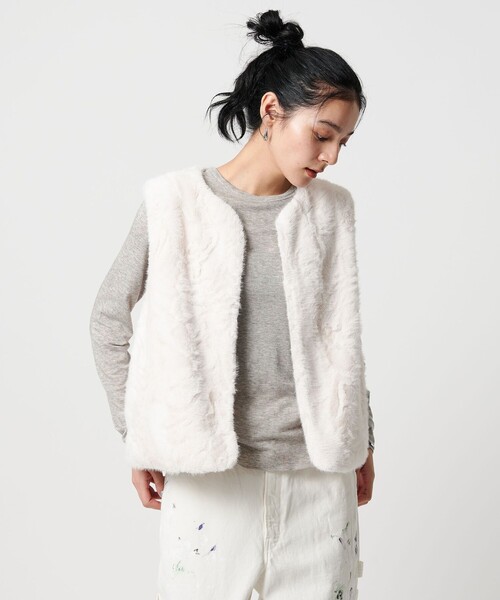 tシャツ セルロースウールブレンド クルーネックカットソー レディース | BEAUTY＆YOUTH UNITED ARROWS | 17