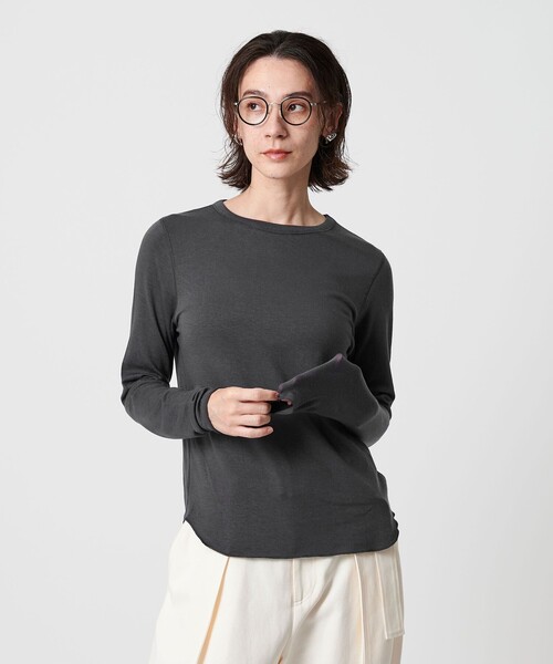 tシャツ セルロースウールブレンド クルーネックカットソー レディース | BEAUTY＆YOUTH UNITED ARROWS | 20
