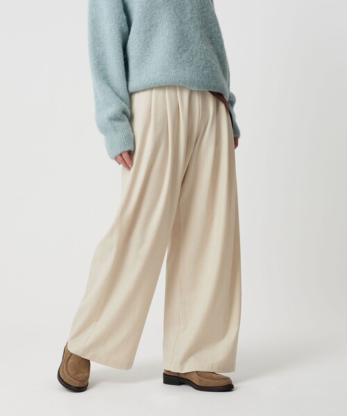 BEAUTY＆YOUTH UNITED ARROWS パンツ 毛ポリエステルレーヨンブレンド