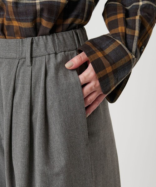 BEAUTY＆YOUTH UNITED ARROWS パンツ 毛ポリエステルレーヨンブレンド