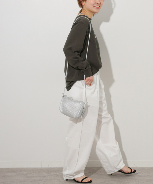 「JOURNAL STANDARD relume」 長袖カットソー FREE ベージュ レディース_画像3