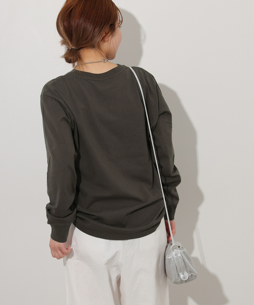 「JOURNAL STANDARD relume」 長袖カットソー FREE ベージュ レディース_画像6