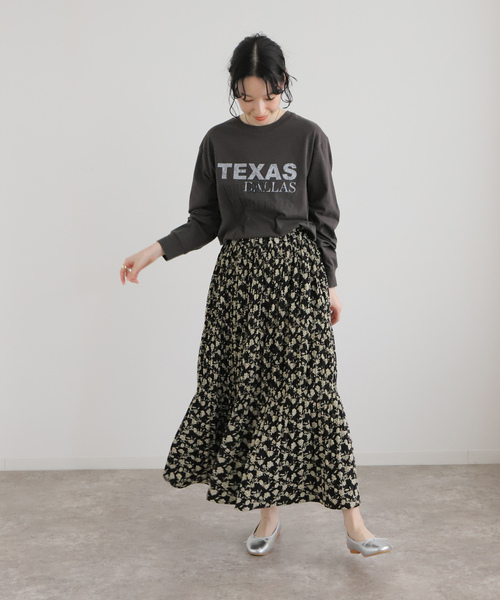 「JOURNAL STANDARD relume」 長袖カットソー FREE ベージュ レディース_画像7