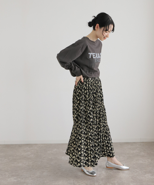 「JOURNAL STANDARD relume」 長袖カットソー FREE ベージュ レディース_画像8