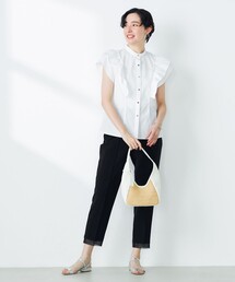 「NOLLEY'S」 半袖ブラウス 38 ブルー系その他6 レディースの画像7