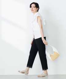 「NOLLEY'S」 半袖ブラウス 38 ブルー系その他6 レディースの画像9