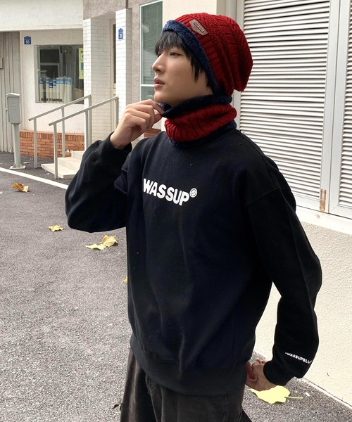 ARCADE（アーケード） ニット帽 ニットキャップ 暖か2点セット 裏ボア