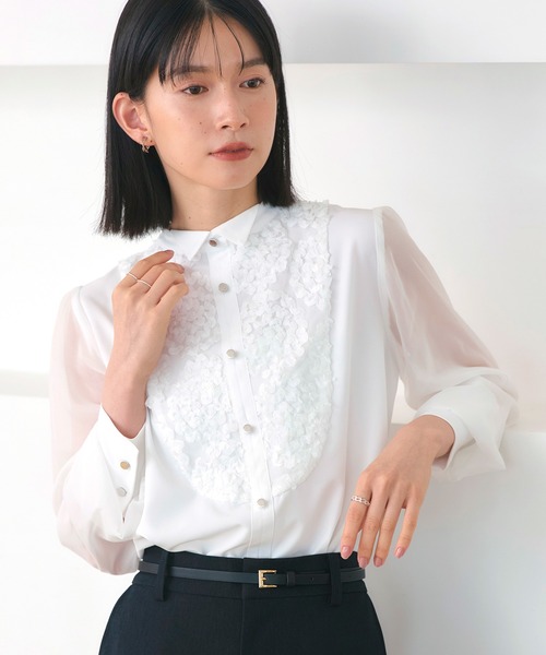 RUIRUE BOUTIQUE（ルイルエブティック） ブラウス シャツ 洗える