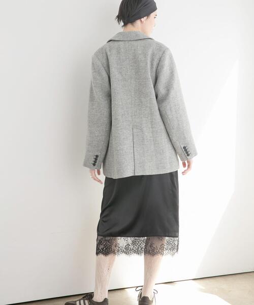 アーバンリサーチドアーズ　ソフトツイードコート　ブリティッシュウール使用　未使用 URBAN RESEARCH（アーバンリサーチ） コート アウター ブリティッシュ