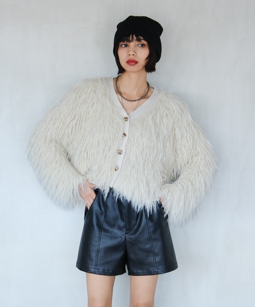PAGEBOY（ページボーイ） カーディガン モンスターモップカーディガン