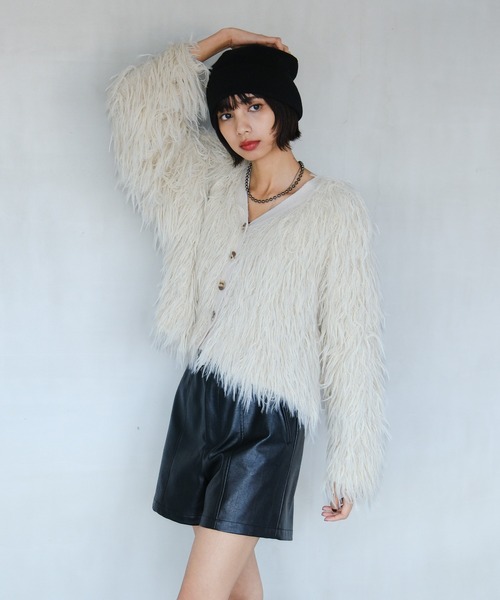 PAGEBOY（ページボーイ） カーディガン モンスターモップカーディガン