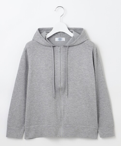 「J.PRESS Ladies」 ニットパーカー SMALL ブラック レディース_画像6