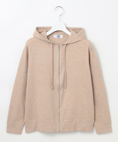 「J.PRESS Ladies」 ニットパーカー SMALL ブラック レディース_画像8