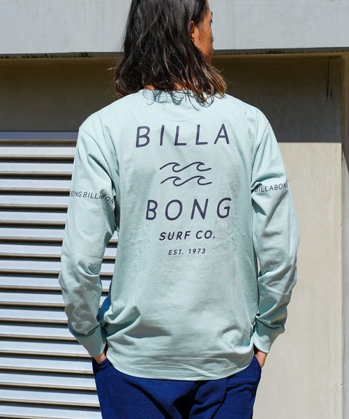 BILLABONG（ビラボン） 長袖Tシャツ MEDIUM ブルー メンズ : ZOZOTOWN