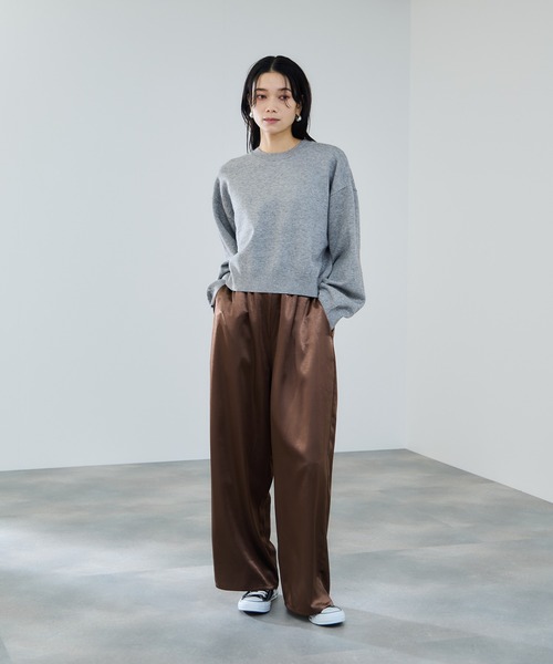 ニット セーター milli de l'air コンフィーズボクシーニット