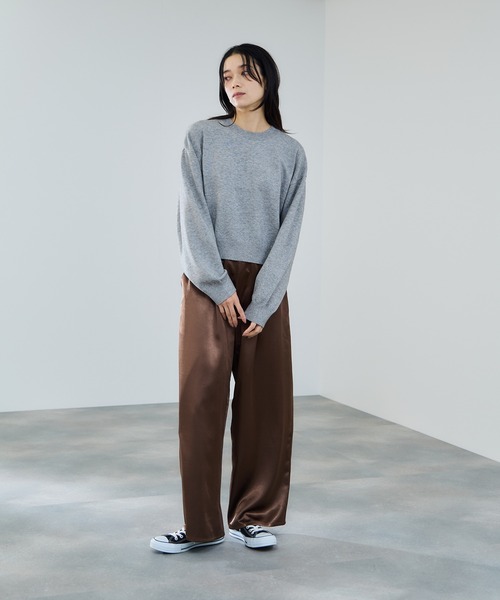 ニット セーター milli de l'air コンフィーズボクシーニット