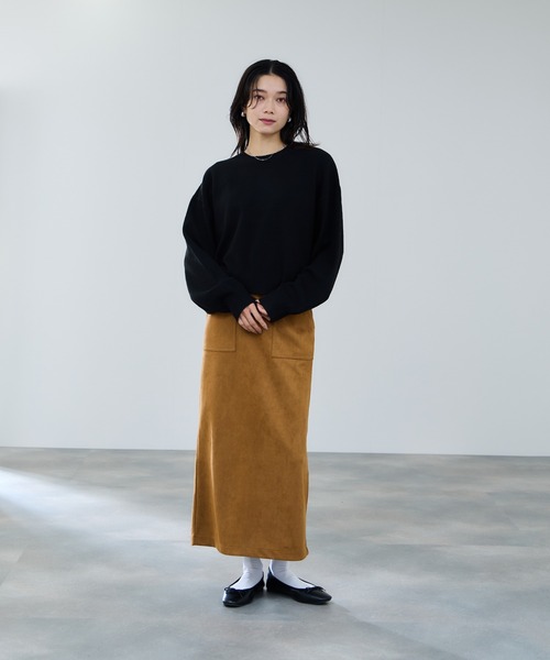 ニット セーター milli de l'air コンフィーズボクシーニット