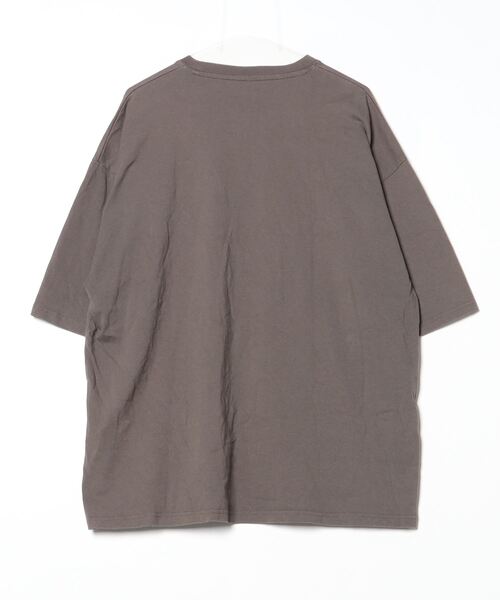 -様 8oz HEAVY WEIGHT OVER SIZE ROUND HEM L/SL TEE：8オンス