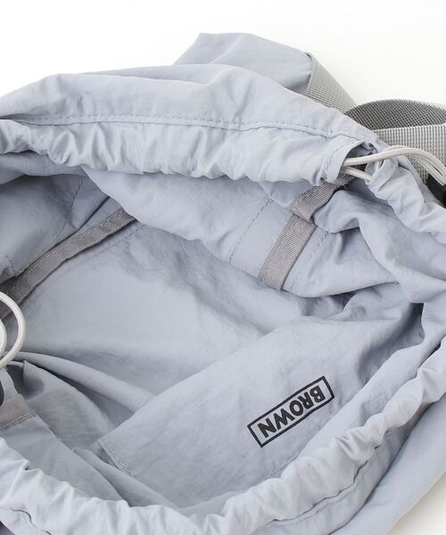 「THEATRE PRODUCTS」 ワンポイントショルダーバッグ - ブルー レディース_画像4