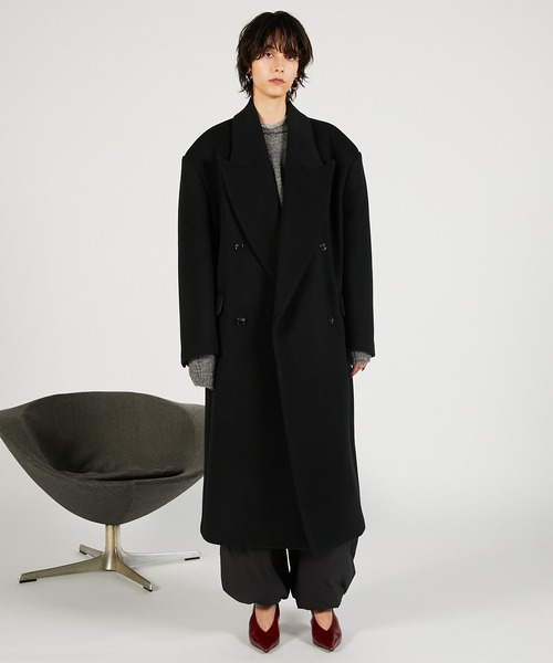 新品 タグ付き LIFE&WORK DESIGN コート チェスター ブラック PRANK PROJECT（プランクプロジェクト） コート チェスターコート