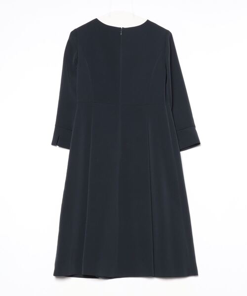 ワンピース 「日本製/きれい目/ベルト付」ミルドジャージワンピース