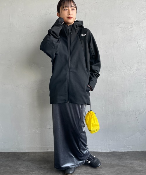 Oakley ブラック ジップアップパーカー　サイズL未使用新品 OAKLEY（オークリー） パーカー ENHANCE GRID FLEECE JACKET 15.7