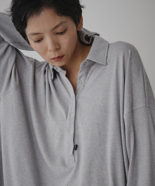 VION ポロシャツ ポロ ポロルーズロングスリーブティー / Polo Loose
