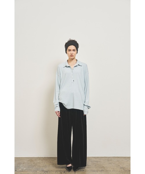 【vaundy】ロングスリーブポロシャツ 商品詳細ページ | Vaundy ONLINE STORE | 【Limited】Long Sleeve Polo