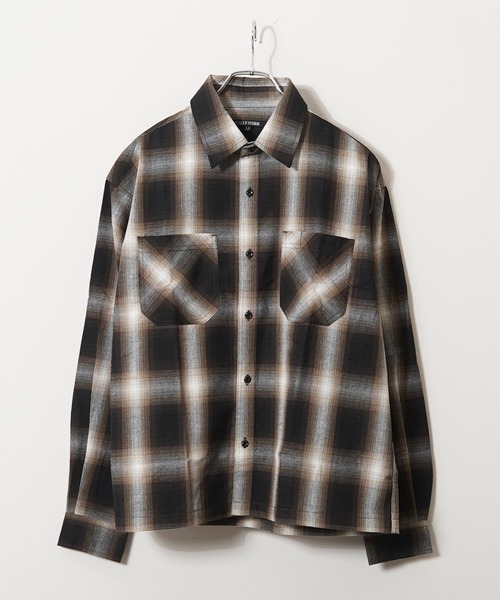 シャツ オンブレチェックシャツ / Ombre Check Shirt メンズ