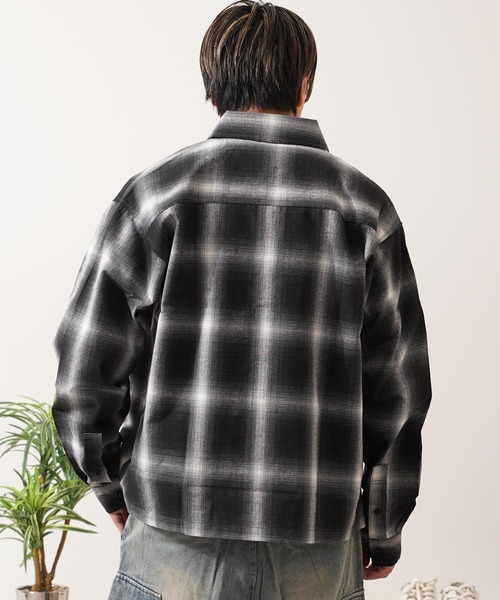 シャツ オンブレチェックシャツ / Ombre Check Shirt メンズ