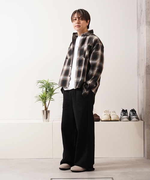 シャツ オンブレチェックシャツ / Ombre Check Shirt メンズ