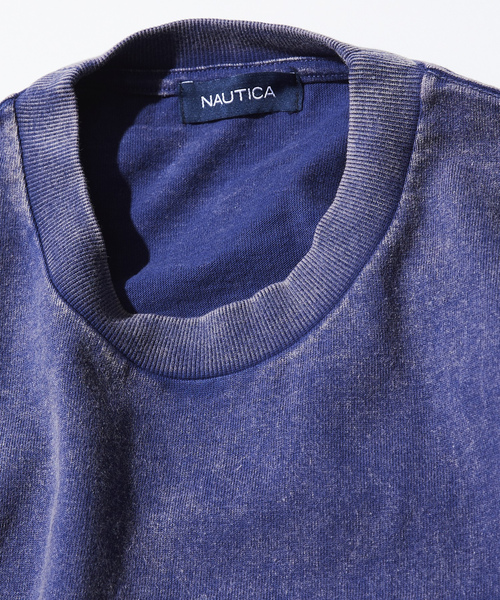 「NAUTICA」 半袖Tシャツ MEDIUM ベージュ メンズ_画像3