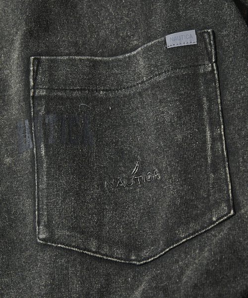 「NAUTICA」 半袖Tシャツ MEDIUM ベージュ メンズ_画像9