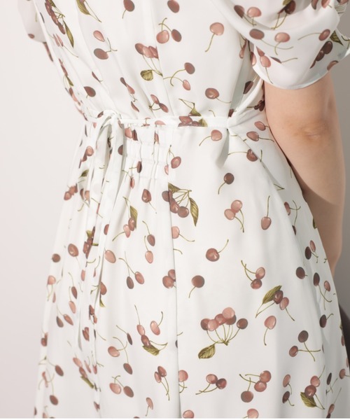 「Rirandture」 半袖ワンピース 2 オフホワイト レディース_画像9