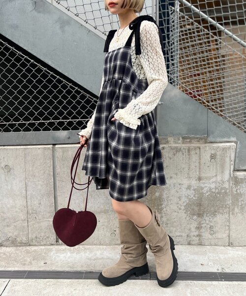 w closet（ダブルクローゼット） チュニック 「長さ調節可能！」肩