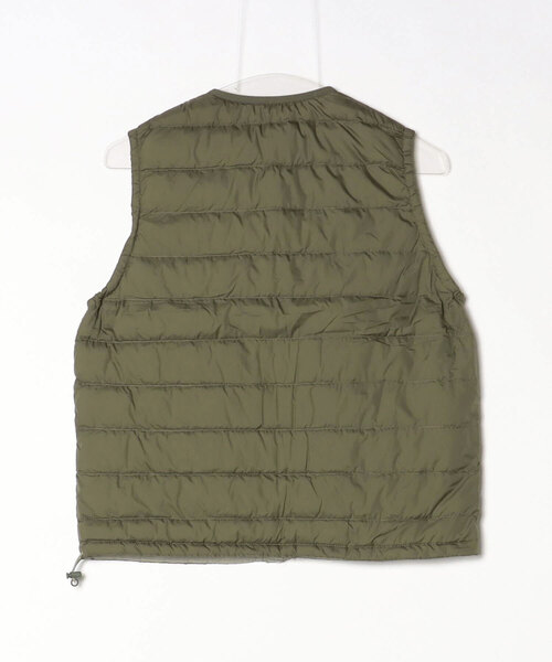 Danton（ダントン） ダウンベスト S グリーン レディース : ZOZOTOWN