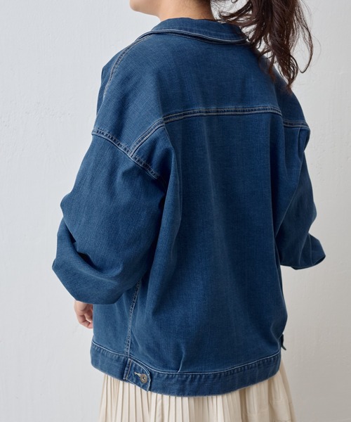 BEARDSLEY（ビアズリー） デニムジャケット FREE ブルー レディース